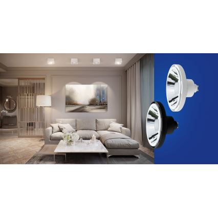 LED Hämardatav pirn AR111 GU10/10W/230V 3000-6500K Wi-Fi Tuya 30° valge