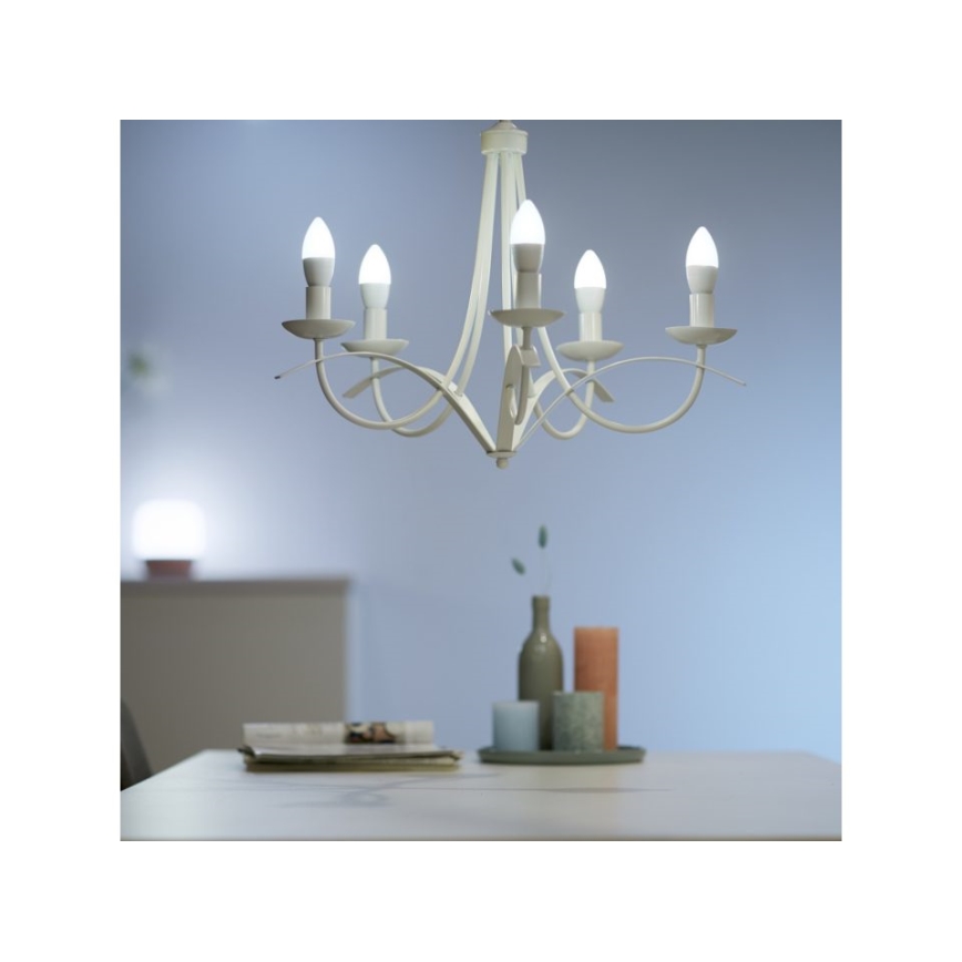 LED Hämardatav pirn C37 E14/4,9W/230V 2700K CRI 90 Wi-Fi - WiZ