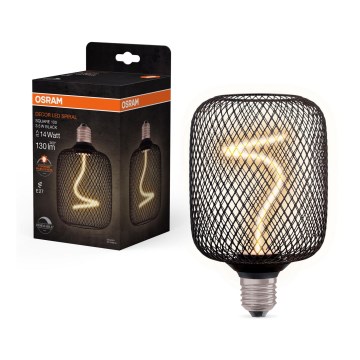 LED Hämardatav pirn DECOR FILAMENT E27/3,5W/230V 1800K must - Osram