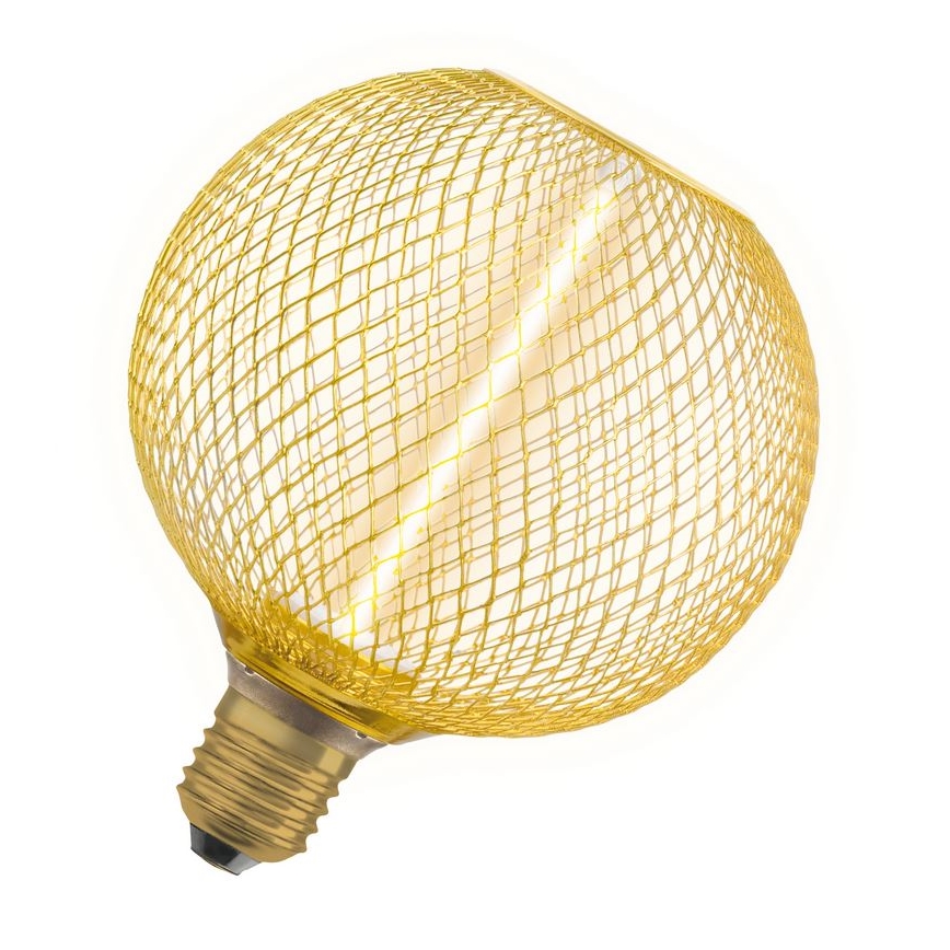LED Hämardatav pirn DECOR  FILAMENT G125 E27/3,5W/230V 1800K kuldne - Osram