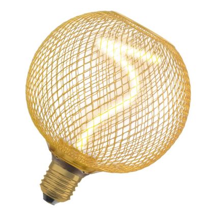 LED Hämardatav pirn DECOR FILAMENT G125 E27/3,5W/230V 1800K kuldne - Osram