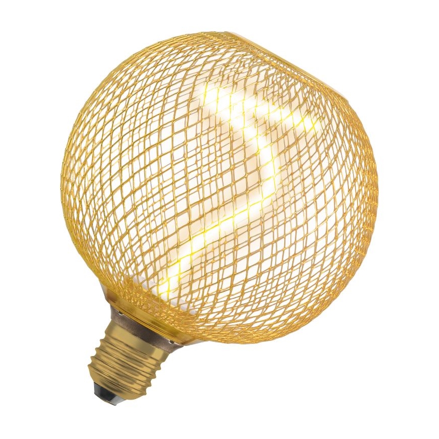 LED Hämardatav pirn DECOR FILAMENT G125 E27/3,5W/230V 1800K kuldne - Osram