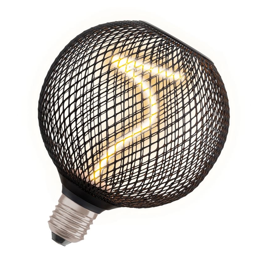 LED Hämardatav pirn DECOR FILAMENT G125 E27/3,5W/230V 1800K must - Osram