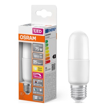 LED Hämardatav pirn E27/11W/230V 2700K CRI 90 - Osram