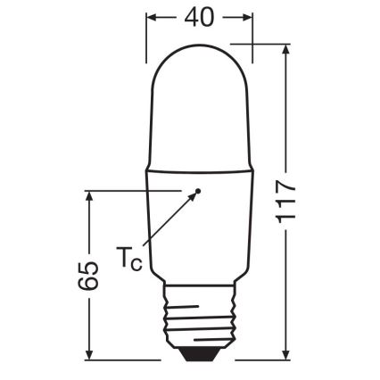 LED Hämardatav pirn E27/11W/230V 6500K CRI 90 - Osram