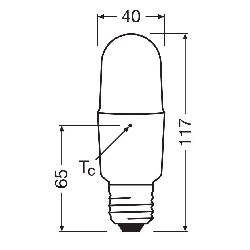 LED Hämardatav pirn E27/11W/230V 6500K CRI 90 - Osram