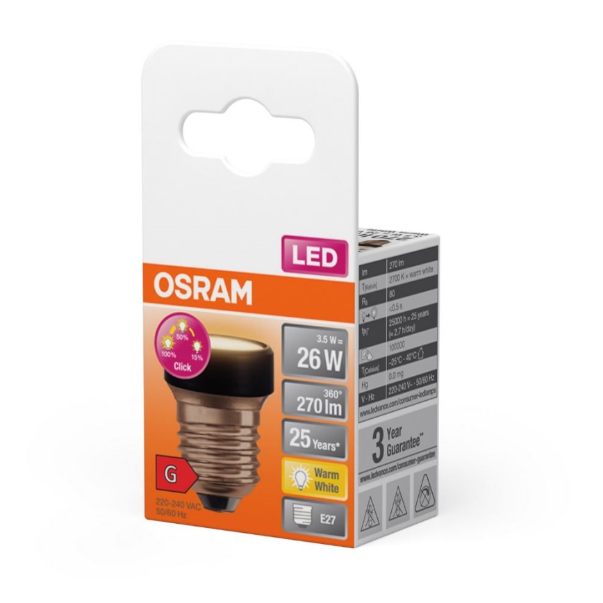 LED Hämardatav pirn E27/3,5W/230V 2700K - Osram
