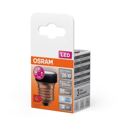 LED Hämardatav pirn E27/3,5W/230V 4000K - Osram