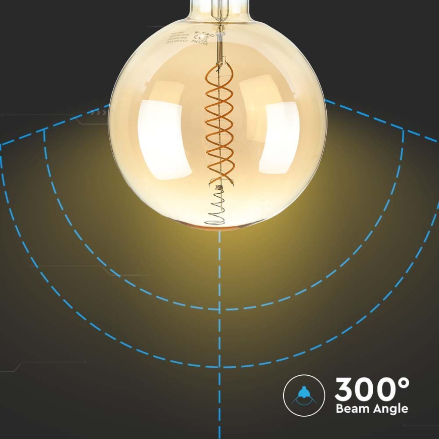 LED Hämardatav pirn FILAMENT G200 E27/8W/230V 1800K