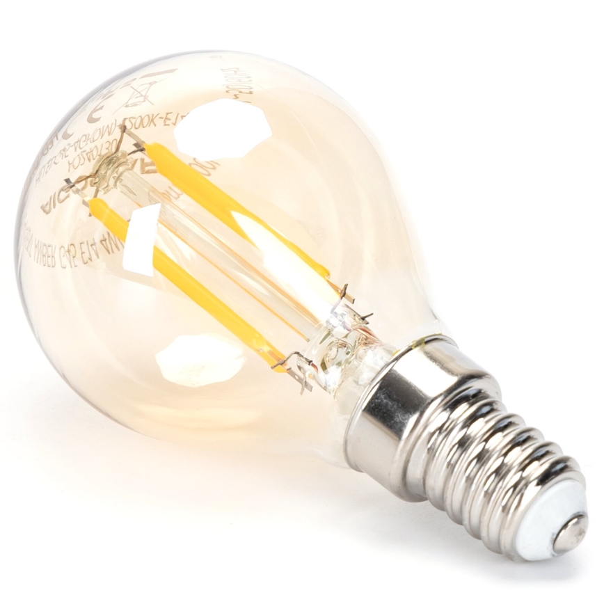 LED Hämardatav pirn FILAMENT G45 E14/4W/230V 2200K - Aigostar