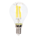 LED Hämardatav pirn FILAMENT G45 E14/4W/230V 6500K - Aigostar