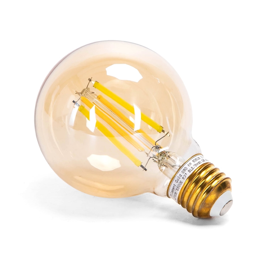 LED Hämardatav pirn FILAMENT MESH Nutikas G80 E27/6W/230V 2700-6500K - Aigostar