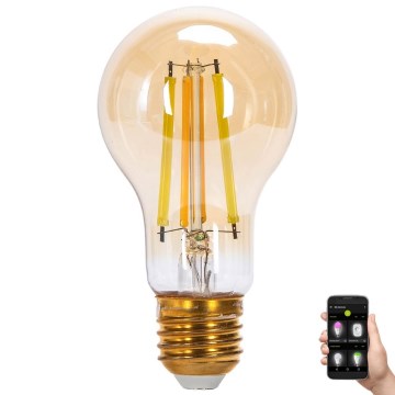 LED Hämardatav pirn FILAMENT MESH Nutikas A60 E27/6W/230V 2700-6500K - Aigostar
