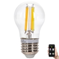 LED Hämardatav pirn FILAMENT MESH Nutikas G45 E27/4,5W/230V 2700-6500K - Aigostar