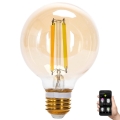 LED Hämardatav pirn FILAMENT MESH Nutikas G80 E27/6W/230V 2700-6500K - Aigostar