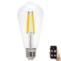 LED Hämardatav pirn FILAMENT MESH Nutikas ST64 E27/6W/230V 2700-6500K - Aigostar
