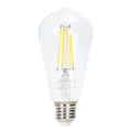 LED Hämardatav pirn FILAMENT ST64 E27/6W/230V 6500K - Aigostar