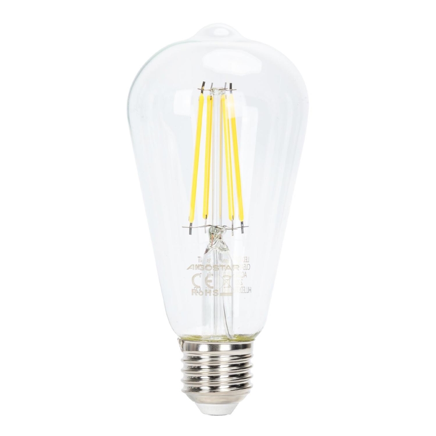 LED Hämardatav pirn FILAMENT ST64 E27/6W/230V 6500K - Aigostar