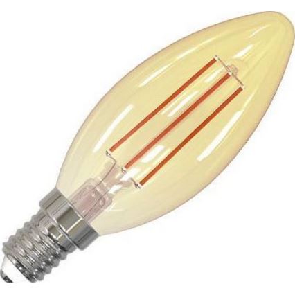 LED Hämardatav pirn FILAMENT VINTAGE C35 E14/6W/230V 2000K
