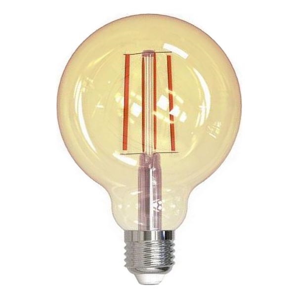 LED Hämardatav pirn FILAMENT VINTAGE G95 E27/12W/230V 2000K