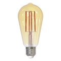 LED Hämardatav pirn FILAMENT VINTAGE ST64 E27/12W/230V 2000K