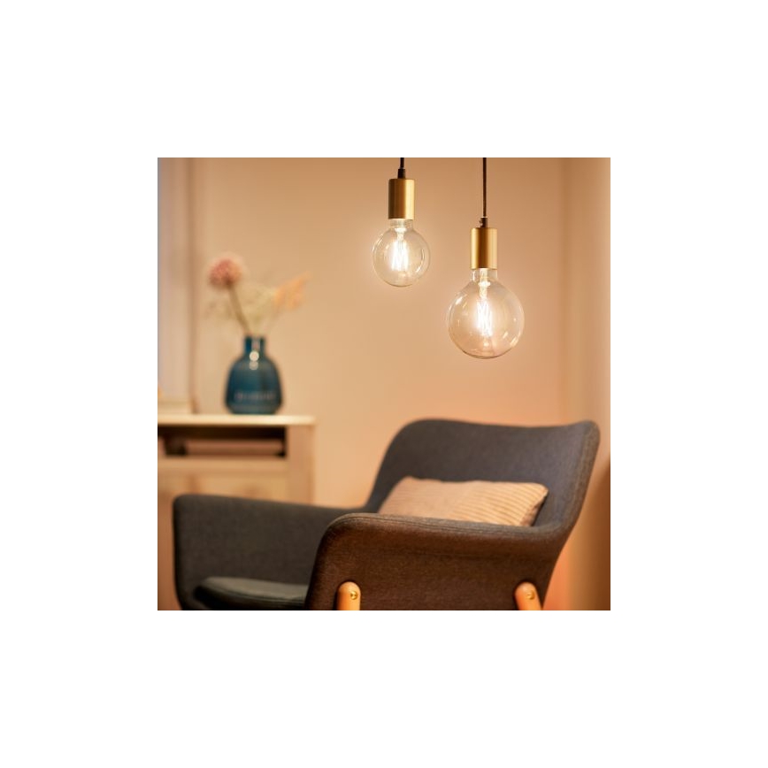 LED Hämardatav pirn FILAMENT G125 E27/7W/230V 2700-6500K CRI 90 Wi-Fi - WiZ