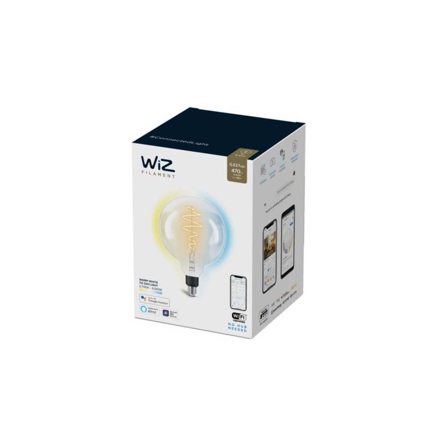 LED Hämardatav pirn FILAMENT G200 E27/6,5W/230V 2700-6500K CRI 90 Wi-Fi - WiZ
