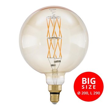 LED Hämardatav pirn G200 E27/8W/230V 2100K - Eglo 11687