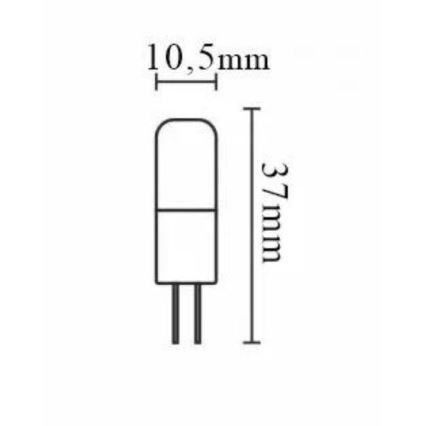 LED Hämardatav pirn G4/2W/12V 4000K