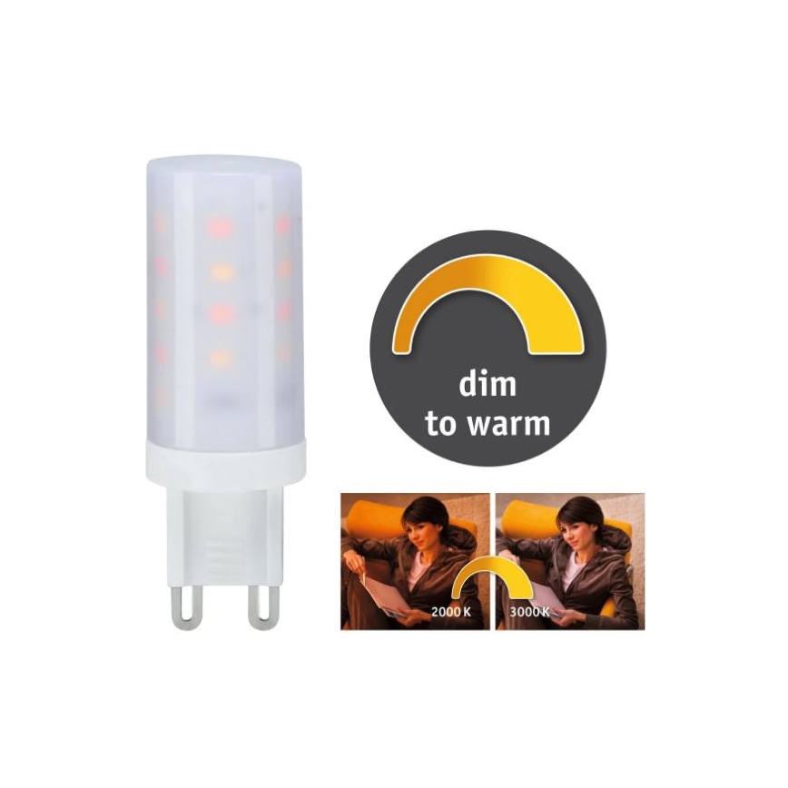 LED Hämardatav pirn G9/4W/230V 2000-3000K - Paulmann 28819