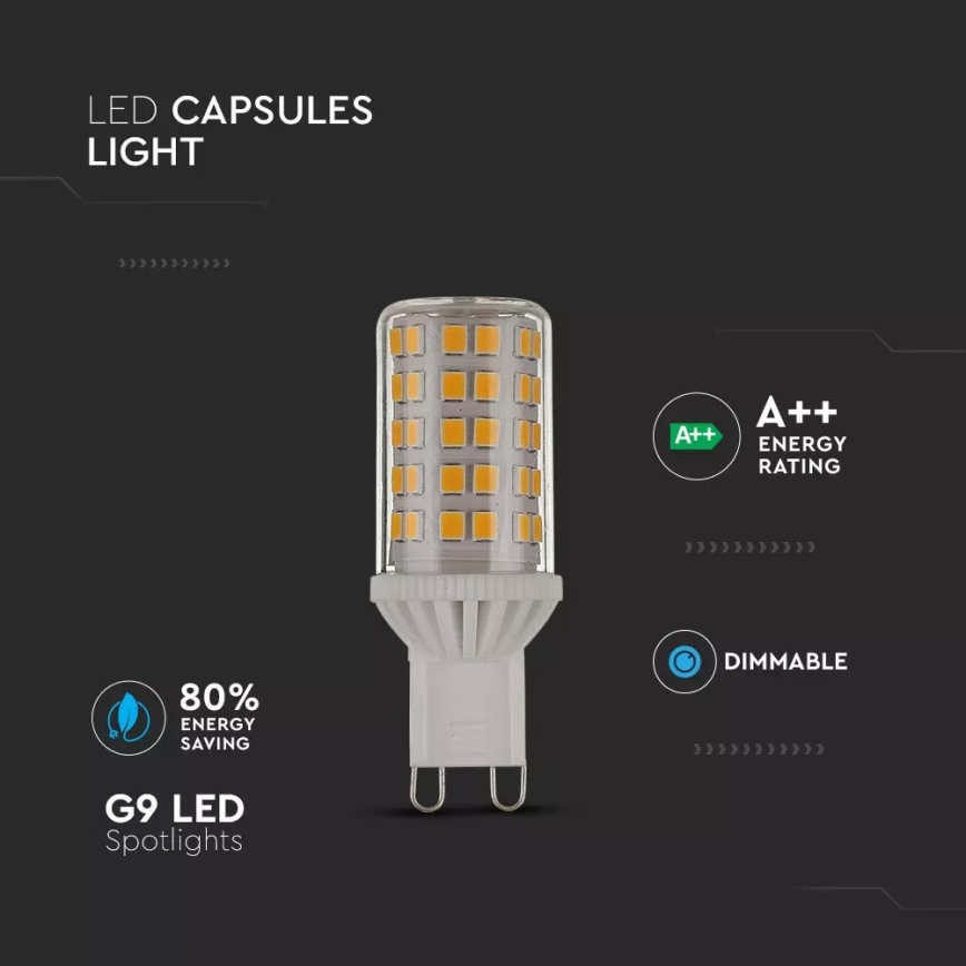 LED Hämardatav pirn G9/5W/230V 3000K