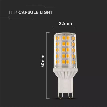 LED Hämardatav pirn G9/5W/230V 3000K