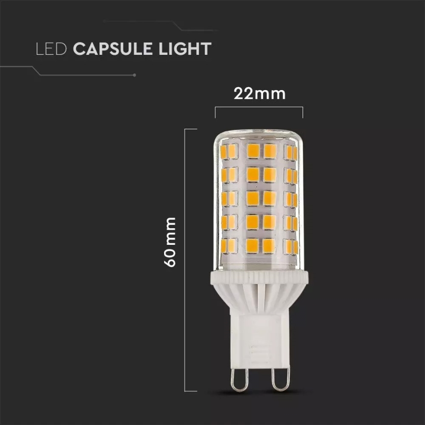 LED Hämardatav pirn G9/5W/230V 3000K
