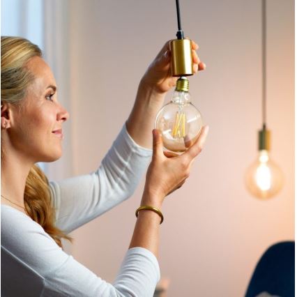 LED Hämardatav pirn FILAMENT G95 E27/6,7W/230V 2700-6500K CRI 90 Wi-Fi - WiZ