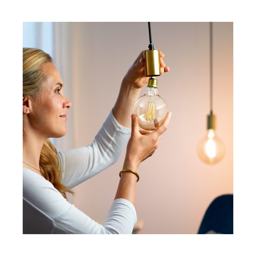 LED Hämardatav pirn FILAMENT G95 E27/6,7W/230V 2700-6500K CRI 90 Wi-Fi - WiZ