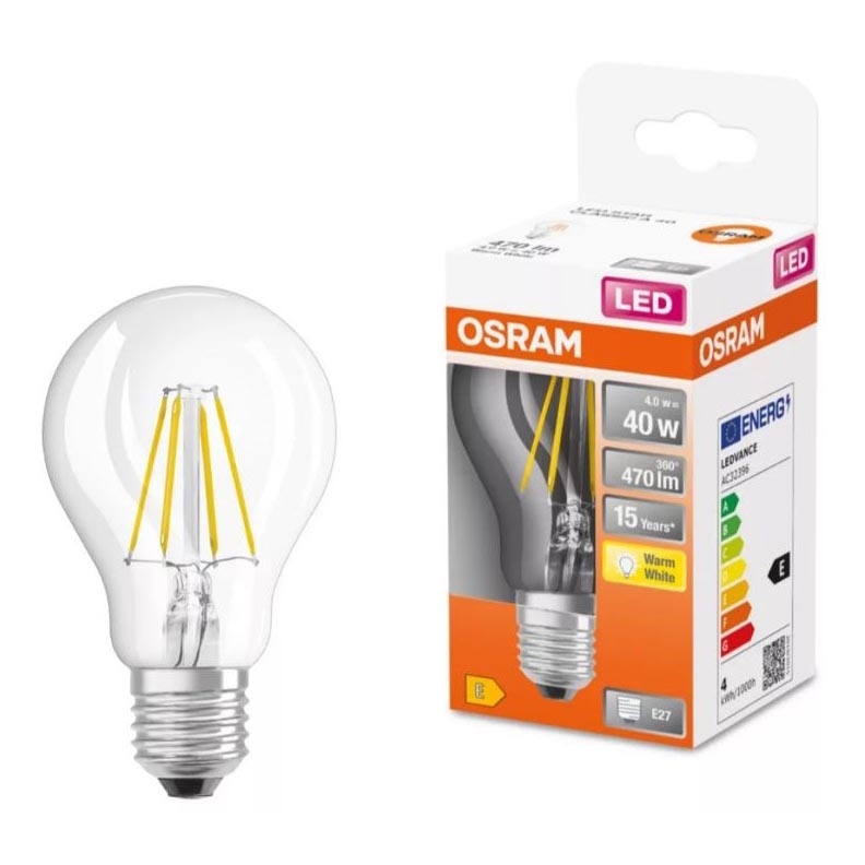 LED Hämardatav pirn GLOW DIM A60 E27/4W/230V 2200-2700K - Osram