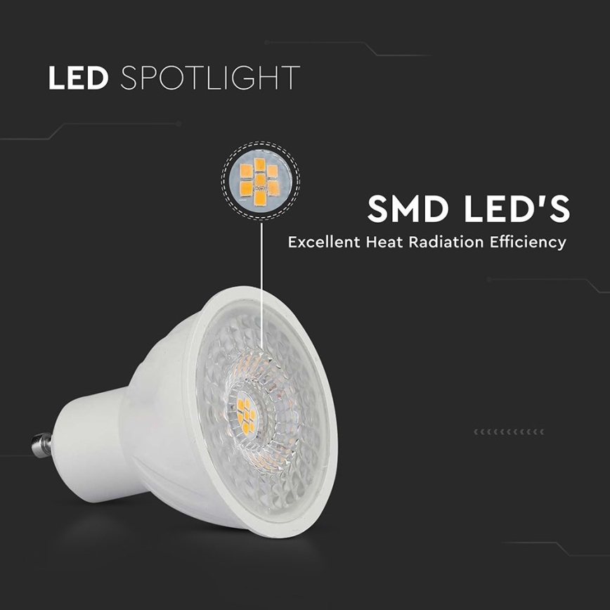 LED Hämardatav pirn GU10/6W/230V 3000K 110°