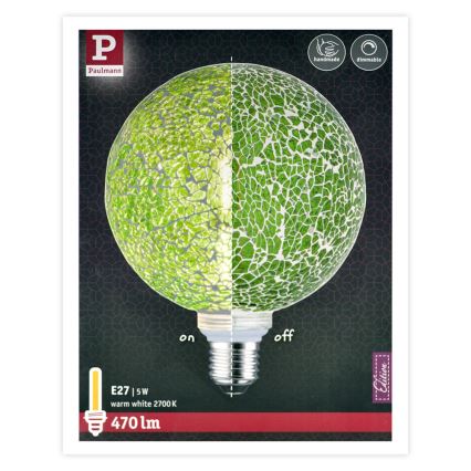 LED Hämardatav pirn MOSAIC G125 E27/5W/230V 2700K - Paulmann 28747