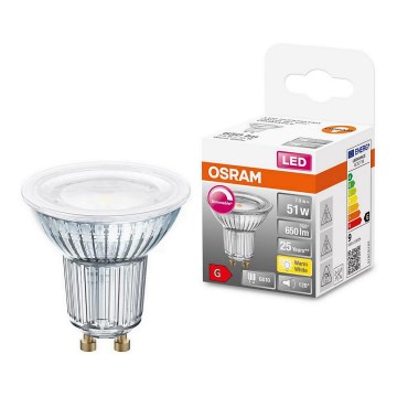 LED Hämardatav pirn PAR16 GU10/7,9W/230V 2700K CRI 90 - Osram