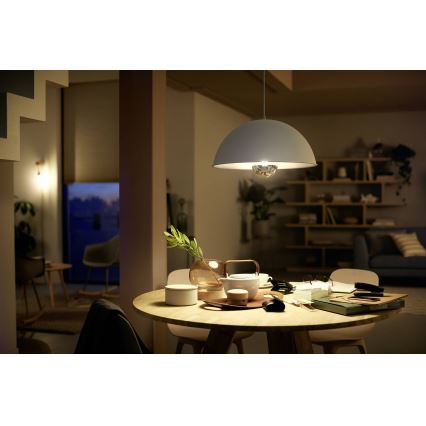 LED Hämardatav pirn peegelsfäärilise korgiga DECO Philips G125 E27/7,2W/230V 2700K