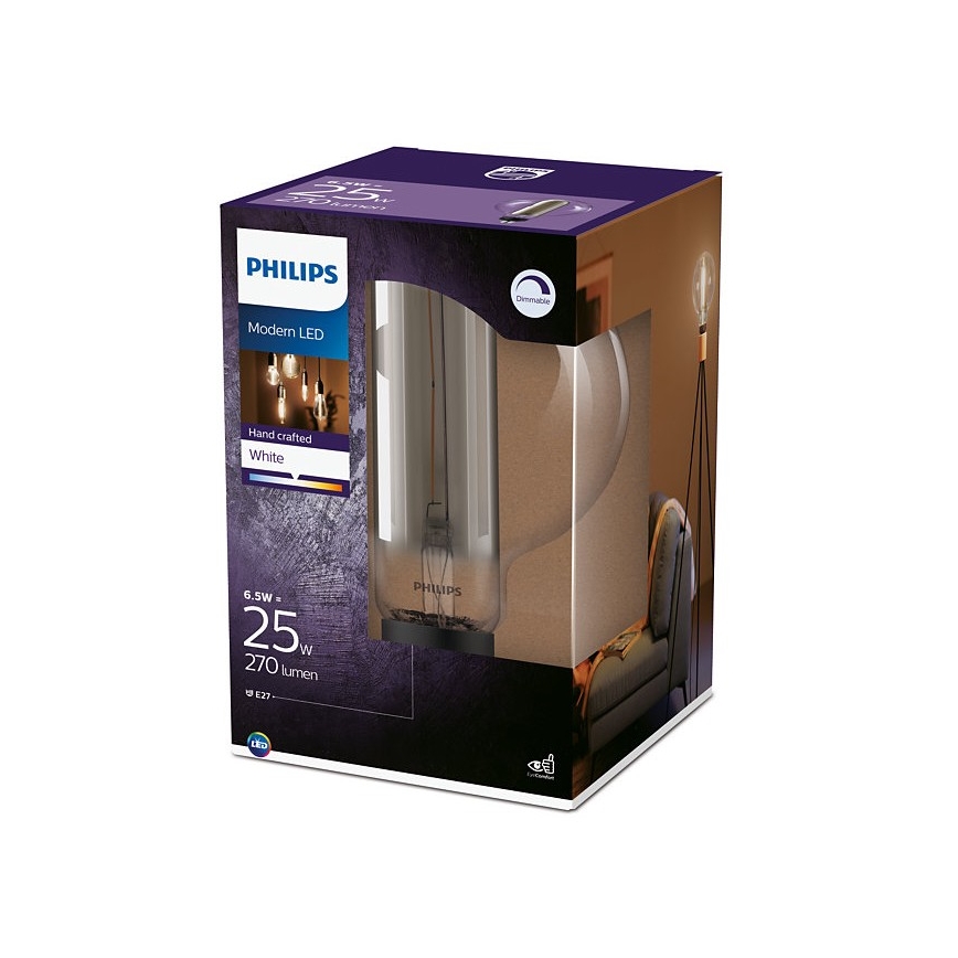 LED Hämardatav pirn Philips E27/6,5W/230V 3000K