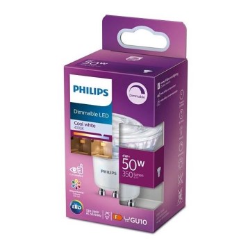 LED Hämardatav pirn Philips GU10/4W/230V 4000K