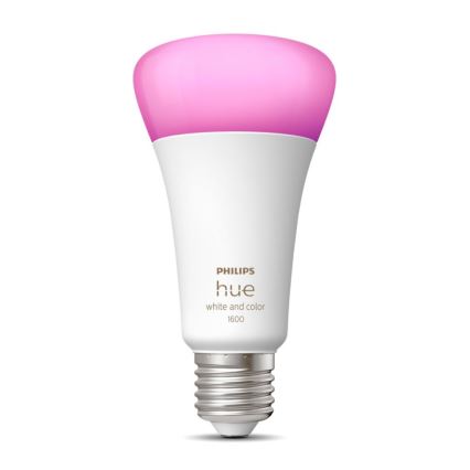 LED Hämardatav pirn Philips Hue White And Color Ambiance A67 E27/13,5W/230V 2000-6500K