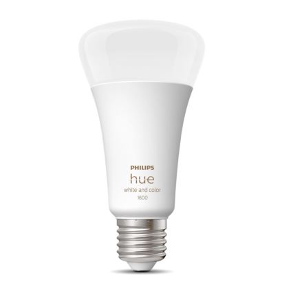 LED Hämardatav pirn Philips Hue White And Color Ambiance A67 E27/13,5W/230V 2000-6500K