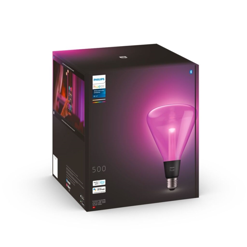 LED Hämardatav pirn Philips Hue White And Color Ambiance E27/6,5W/230V 2000-6500K