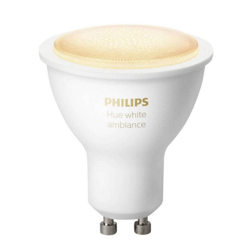 LED Hämardatav pirn Philips Hue WHITE AMBIANCE 1xGU10/4,3W/230V 2200-6500K