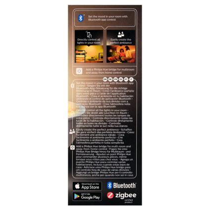 LED Hämardatav pirn Philips Hue WHITE AMBIANCE 1xGU10/4,3W/230V 2200-6500K