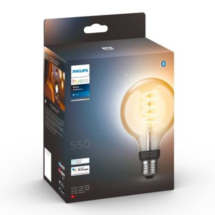 LED Hämardatav pirn Philips Hue WHITE AMBIANCE G93 E27/7W/230V 2200-4500K