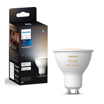 LED Hämardatav pirn Philips Hue WHITE AMBIANCE GU10/4,2W/230V 2200-6500K