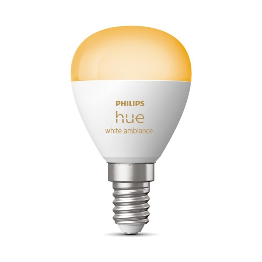 LED Hämardatav pirn Philips Hue WHITE AMBIANCE P45 E14/5,1W/230V 2200-6500K